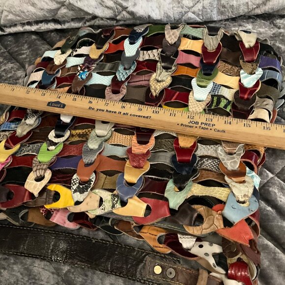 Multicolor Woven Hobo Bag - Picture 10 of 13